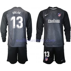 Maillot de Foot Atlético Madrid Jan Oblak 13 Gardien 2020-21 Manches Longues V004 - Enfant